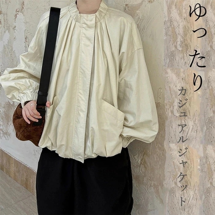 ジャケット スプリングコート マウンテンパーカー ブルゾン レディース 春秋 モッズコート トレンチコート スプリング コート ブルゾン キャンディー袖 パーカー アウター ゆったり 春 秋 可愛い