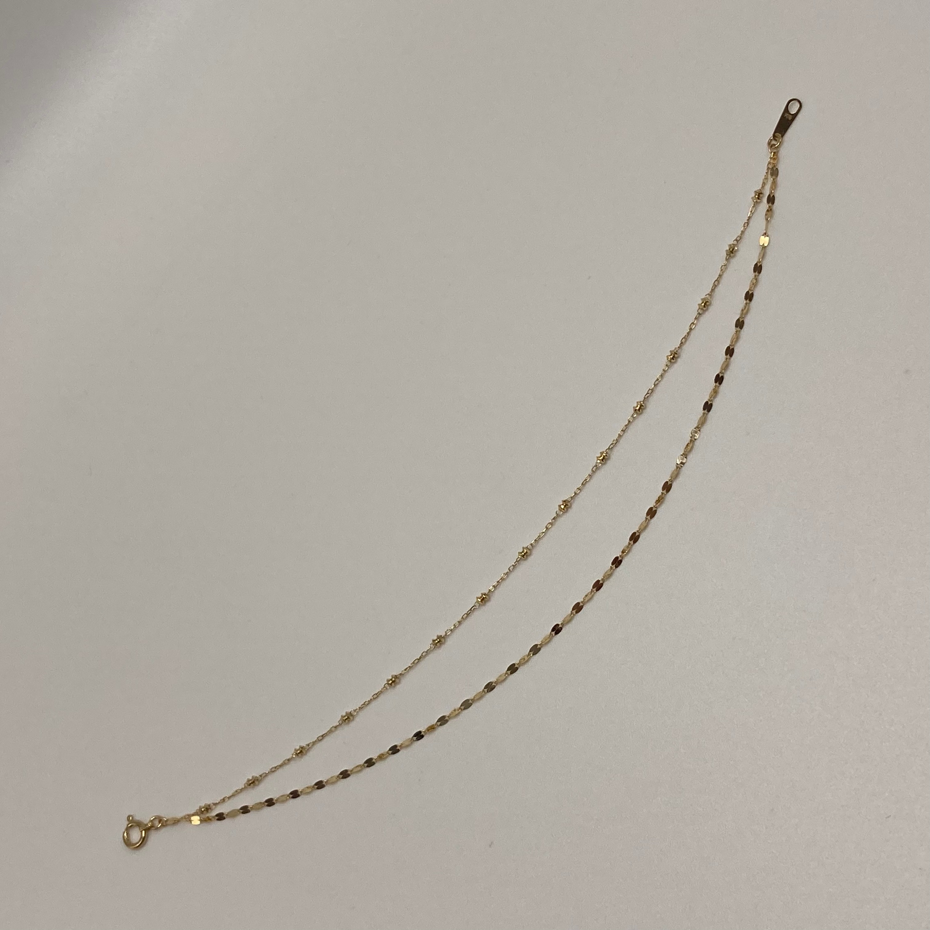 新品　K18イエローゴールド　 ブレスレット　おしゃれ　女性　ギフト　B4552306130025