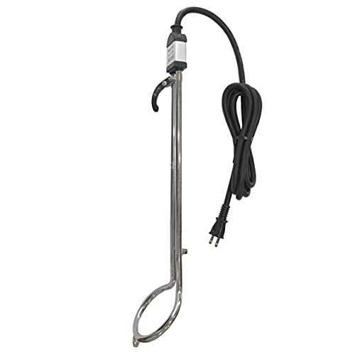 【Nagecom 大栄電熱】 パイプヒーター DA-500S（335mm55mm） 投げ込みヒーター 湯沸かし 温水 保温 追い焚き バケツヒーター