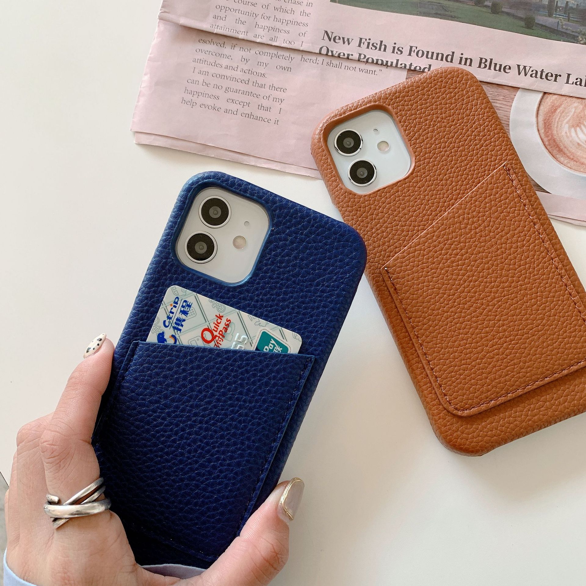 iPhone15 pro maxケース pu カードケース ライチ柄 iPhone 14 13pro 12 11 全面保護 耐衝撃 保護ケース