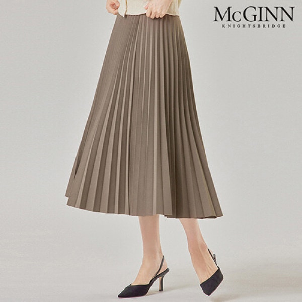 McGINN プリーツ ジャージ スカート_M3S1SK8070