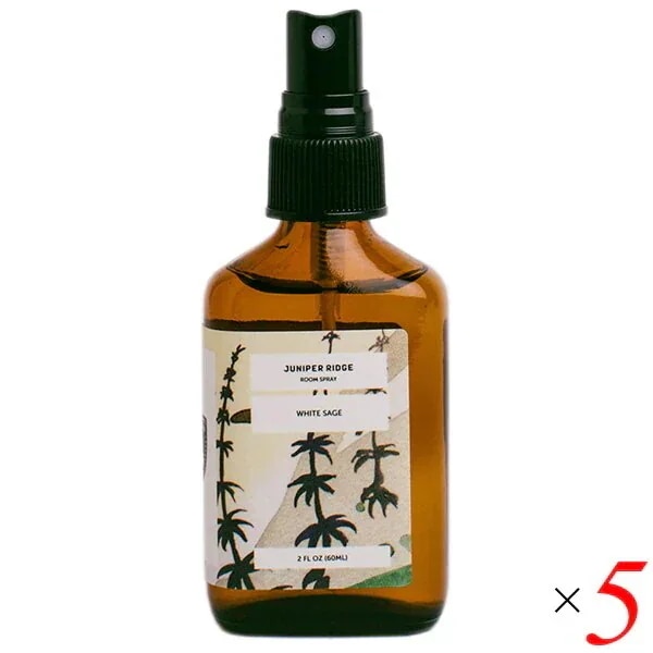 ホワイトセージ 浄化 スプレー ホワイトセージ浄化スプレー 60ml 5本セット