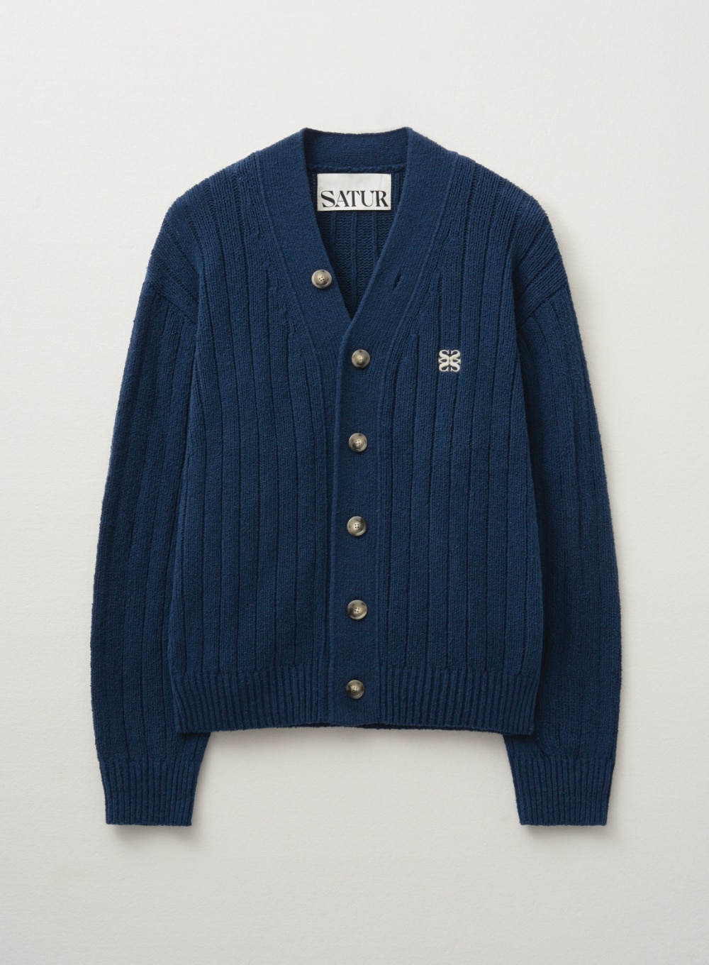 トップス SATUR FARO Over Size Boucle Cardigan ☆SATUR☆Faro Over Size Boucle Cardigan (SATUR/カーディガン