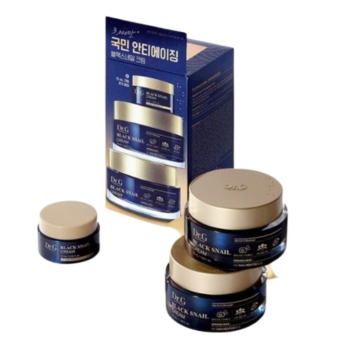 [光彩弾力] ブラック スネイル クリーム 50ml 1+1 企画 (+15ml)