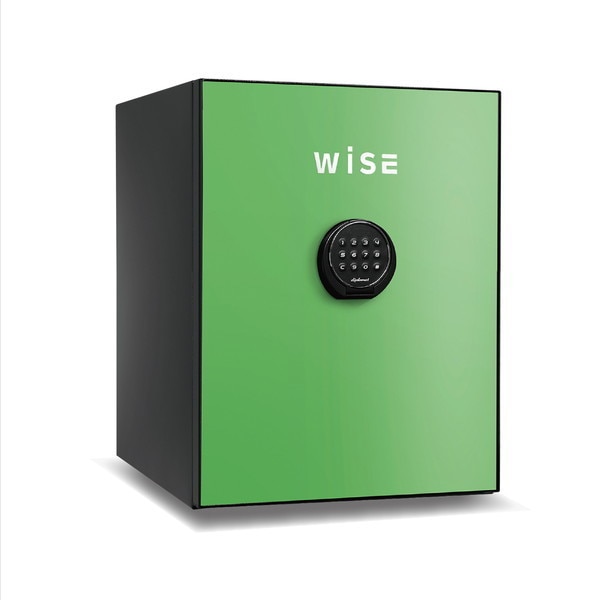 WS500ALG グリーン WiSE [プレミアム金庫(36L/テンキー式/アラーム機能)] メーカー直送