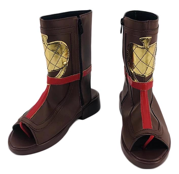 コスプレ靴 原神 早柚 さゆ げんしん 長靴 コスプレ クリスマス ハロウィン