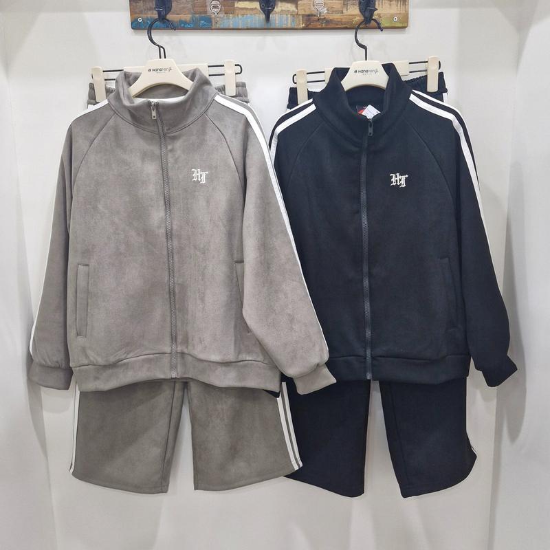 (順天茂田) スエードジップアップ+ワイドパンツ 14560-034-038-205-46_SC