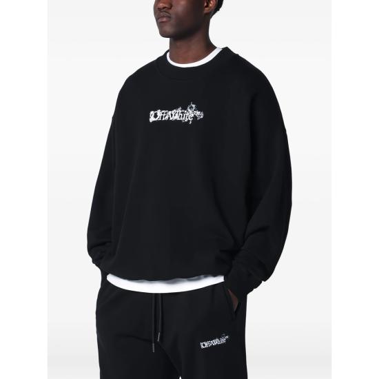 OFF WHITE Men Sweatshirts 44MBA054S26 F002 001 BLACK