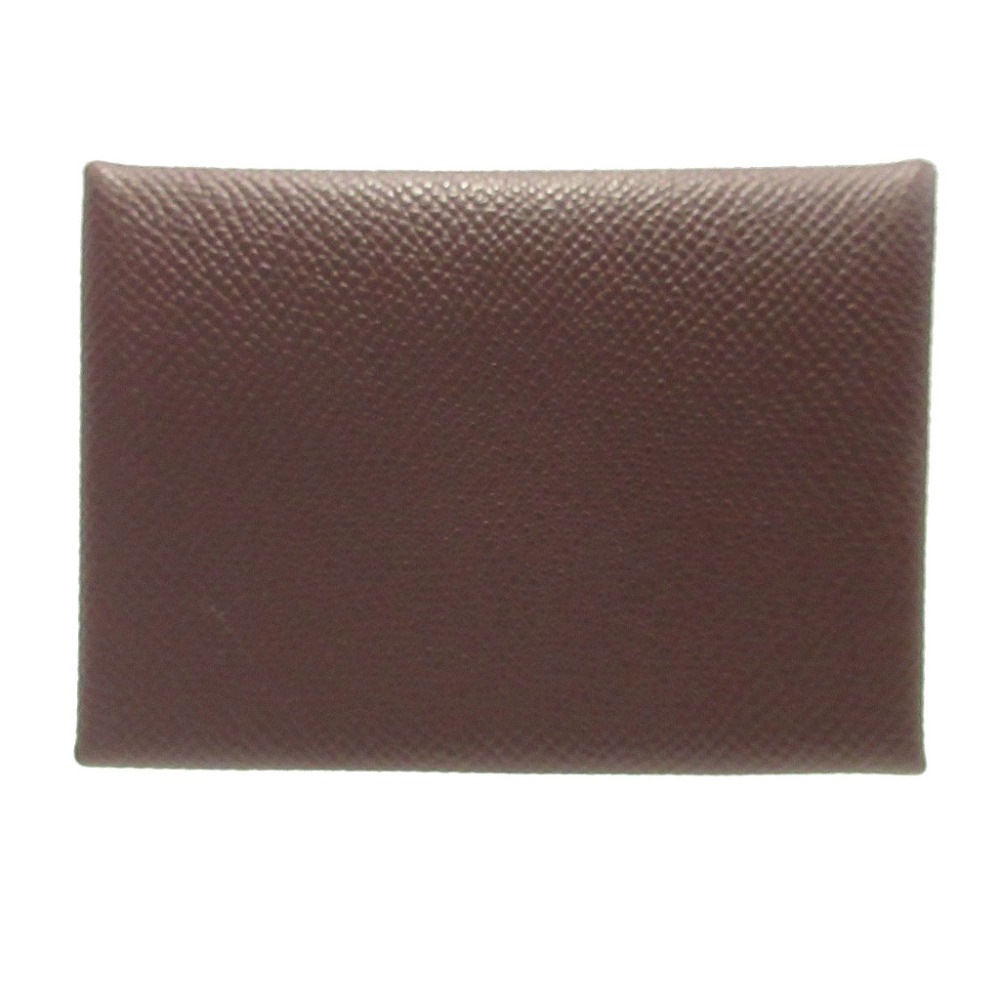 未使用品 カードケース カルヴィデュオ コインケース ヴォーエプソン/エプソン シルバー ルージュセリエ W刻印 0382【中古】 レディース