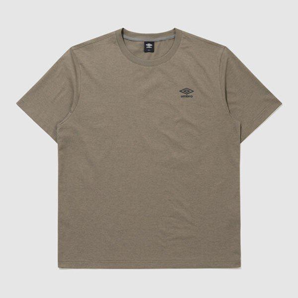 フレッシュスモールロゴ半袖TシャツUR121SRS11 DEEP BROWN