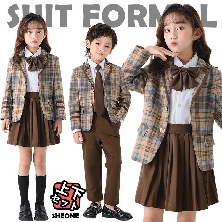 厳選素材ピアノ発表会 パンツスーツ 卒業式 入学式 女の子 男の子 スーツ5点セット 小学生 110 120 130 韓国 中学生 卒服 スカート フォーマル キッズ 演奏会 長袖 ジャケット 白シャ
