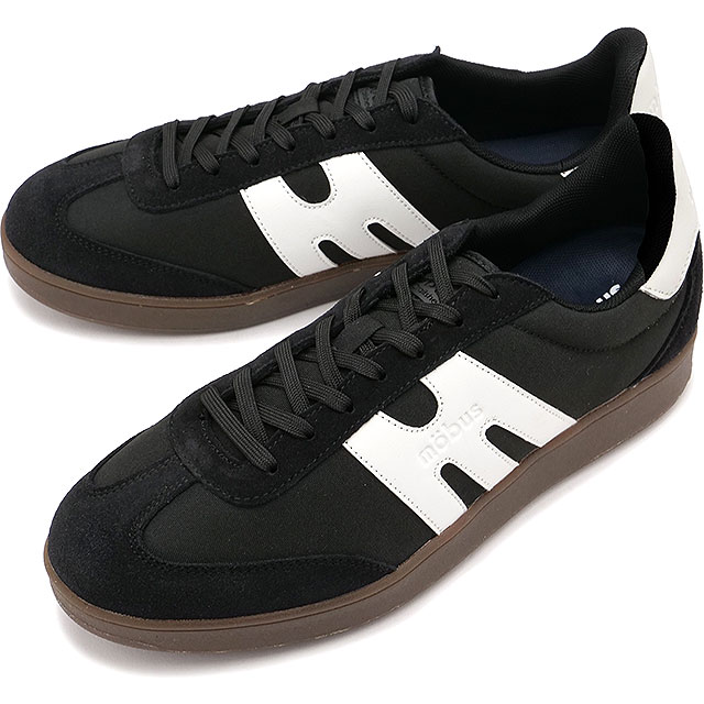 スニーカー シュミット ウォーターリパレント [M-2505WR-2011] SCHMID water repellent メンズ 靴 撥水 カジュアルシューズ BLK/OFF-WHT 正規取扱店