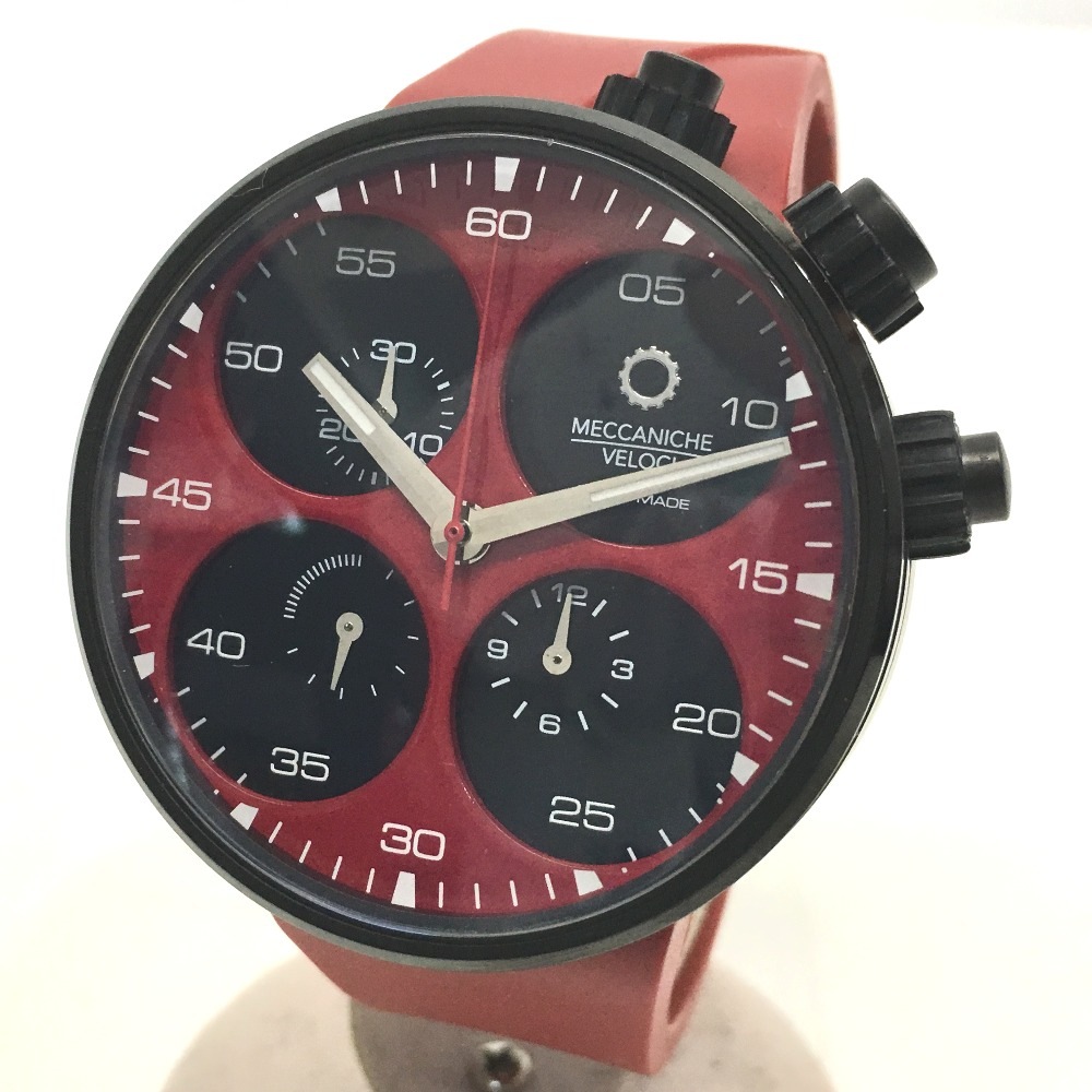MECCANICHE VELOCI メカニケヴェローチ 腕時計 W123K140378017 クアトロヴァルヴォレ エボリューション44 250本限定 チタニウム レッド
