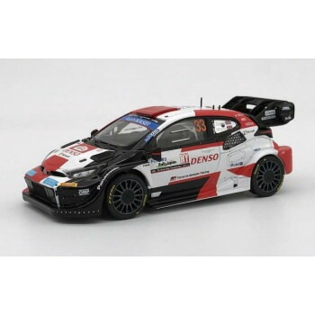 KBモデル トヨタ GR ヤリスRally1 優勝 23ラリージャパン 33 E.Evans 1/43スケール RAM24SP001C