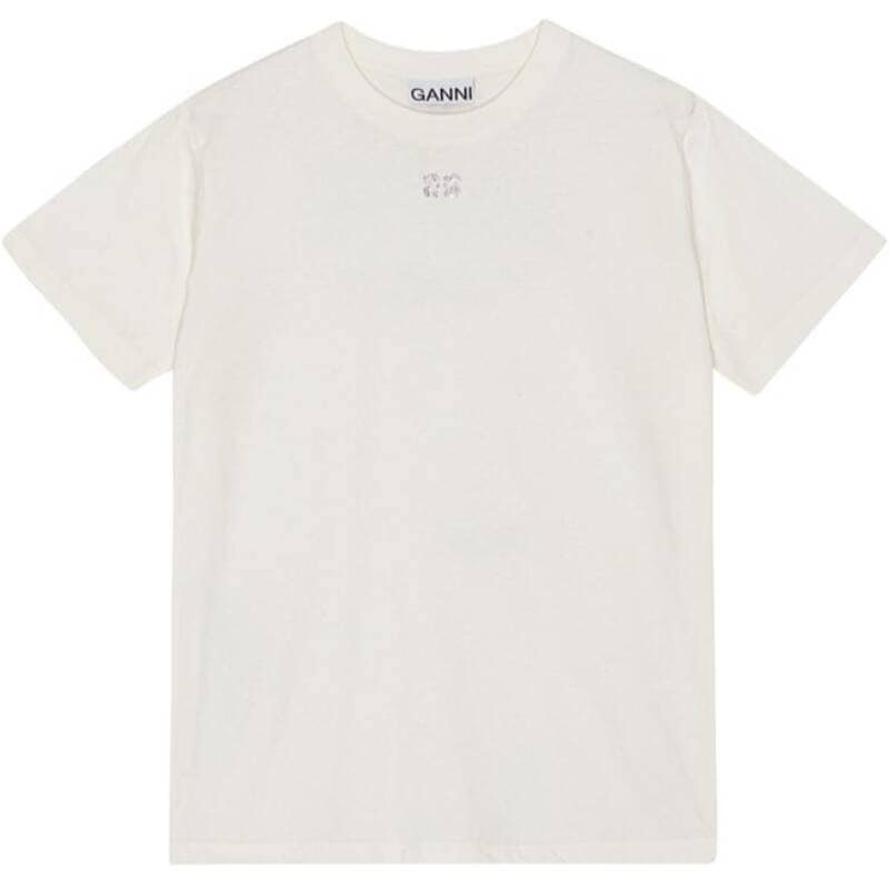 [ラベッルッソ] SS25 レディース ラインストーンロゴTシャツ T3946 135