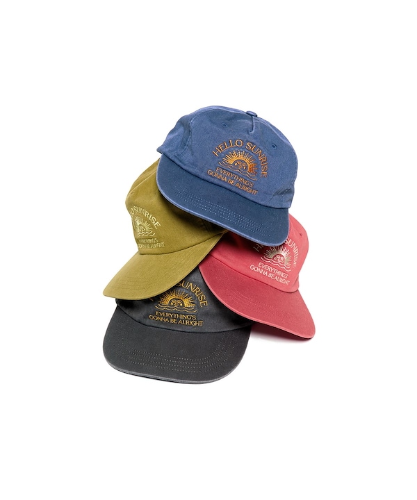 【Hello Sunrise】B&Y X HS Ribbon Logo Ball Cap〜キャップ BEAUTY&YOUTH UNITED ARROWS｜【別注】<HELLO SUNRISE>ロゴ