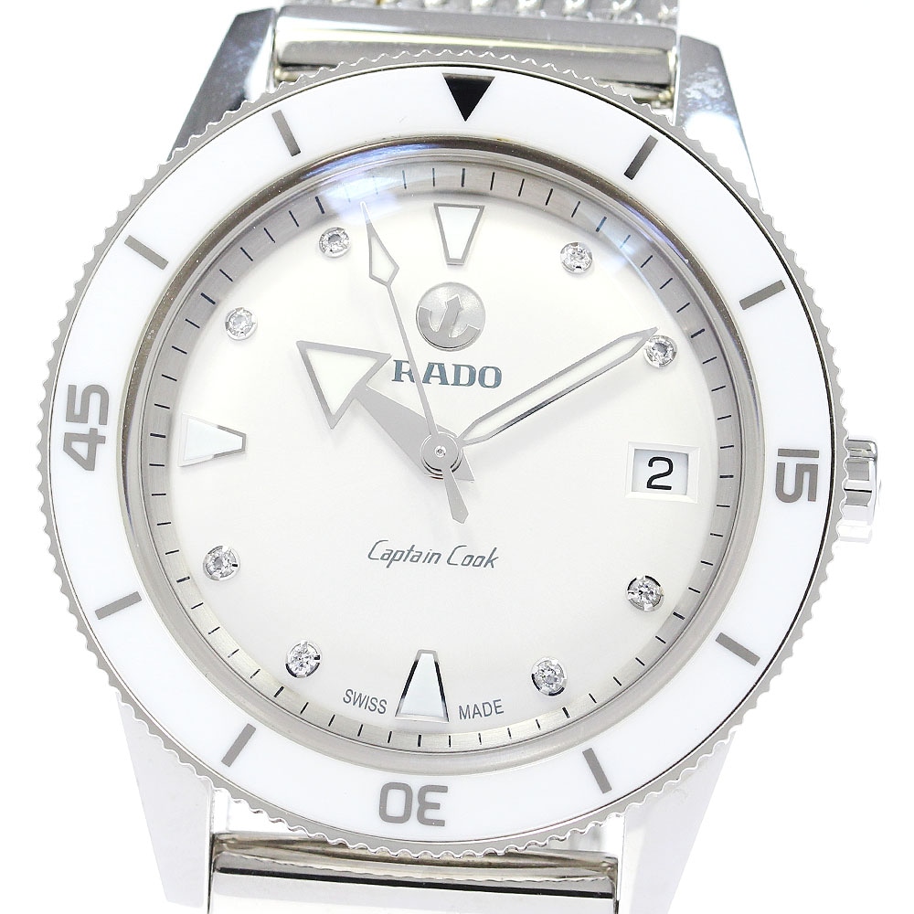 ラドー RADO 763.0500.3 キャプテンクック デイト 自動巻き メンズ 良品 _844820【中古】
