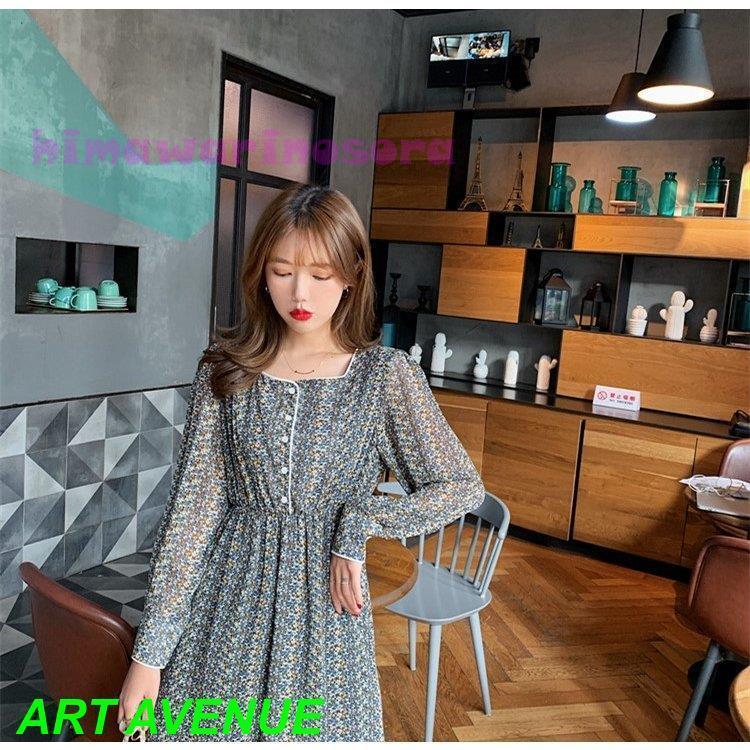 ワンピース レディース 20 30 40代ワンピース 春 夏 秋新作 長袖ワンピース きれいめワンピース シフォン オシャレ 通勤 結婚式 お出かけ 大人 5,983円