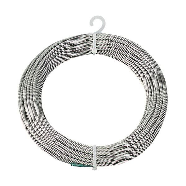 ステンレスワイヤーロープ Φ6mmx20m CWS-6S20 1巻