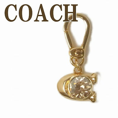 Qoo10] Coach キーホルダー チャーム アクセント キー : バッグ
