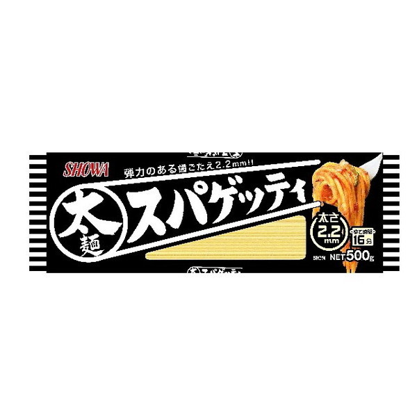 昭和産業 昭和 太麺スパゲッティ 2.2mm 500g 30 メーカー直送