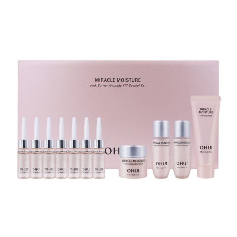 ミラクル モイスチャー ピンク バリア アンプル 777 セット