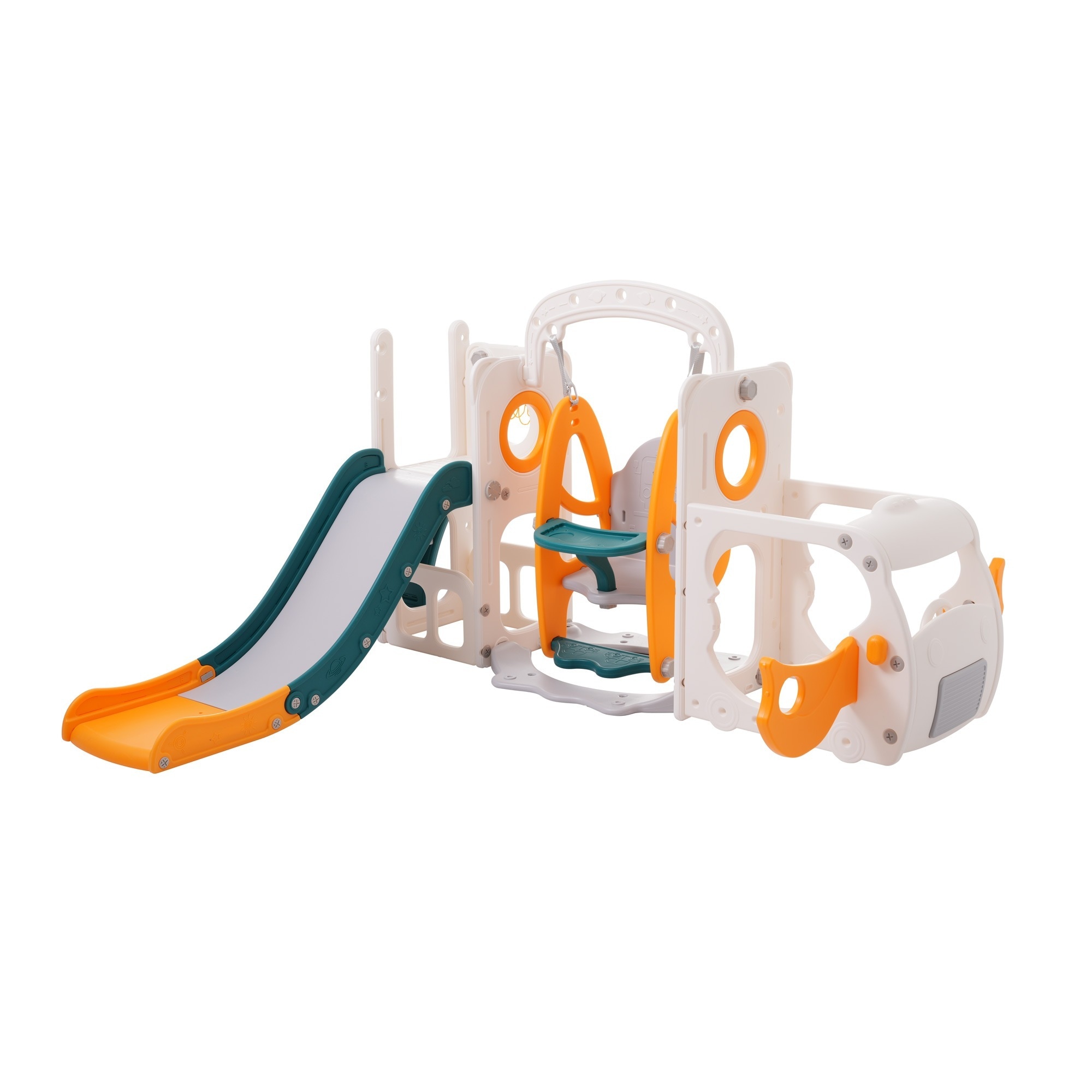 【国内発送.送.料.無.料！】滑り台 すべり台 室内 バスケットボール 遊具 組立簡単 室内遊具 収納スペース付き すべりだい スウィング大型遊具バスケットゴールキッズパーク屋内家庭用キッズ12ヶ月~