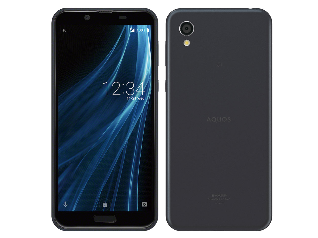 新品 AQUOS sense2 SHV43 [ブラック/黒] AU UQ 本体 SIMフリー SIMロック解除済み 4941787072759