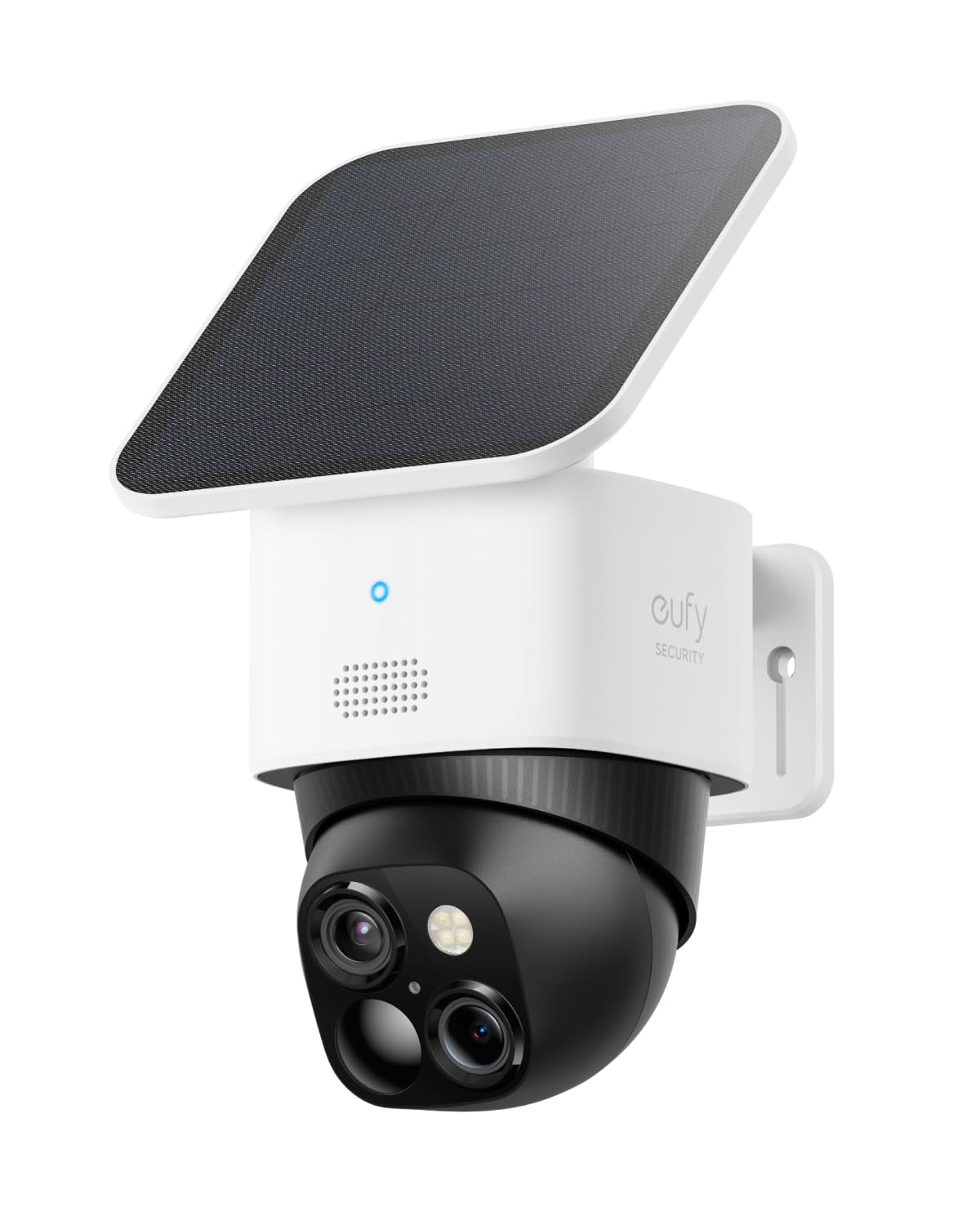 Anker Eufy SoloCam S340（屋外防犯カメラ）【ソーラー充電 / 360撮影可能/パンチルト / 460万超高画素 / 3K画質 / 防犯対策/デュアルレンズカメラ / 8倍ズーム