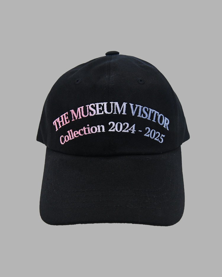 【THE MUSEUM VISITOR】 THE MUSEUM VISITOR COLLECTION 2024-2025 SPRAYED BALLCAP : PURPLE