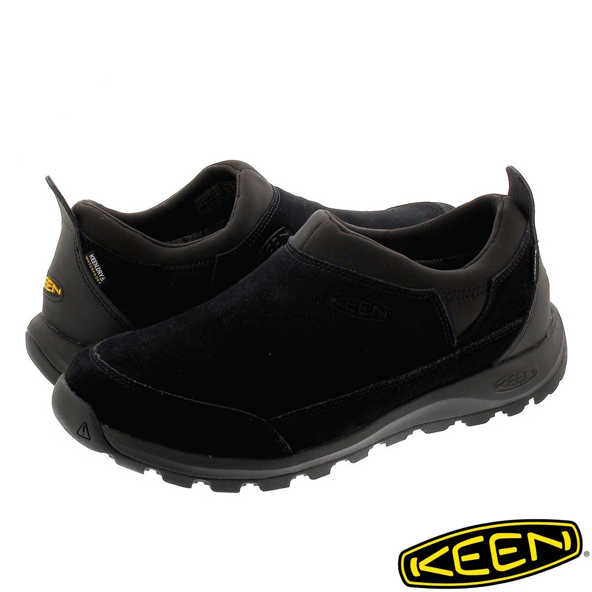 KEEN GLIESER MOC WP BLACK/BLACK 【メンズ】