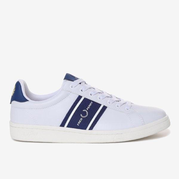 FRED PERRY_ 男女 レザー スニーカーB721 レザー/グラフィック ブランド メッシュ SFPU2315305-134