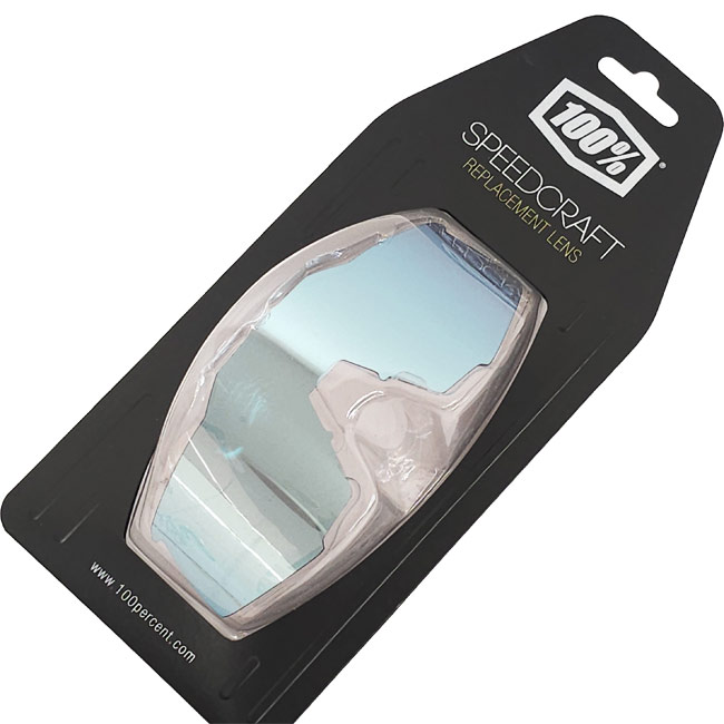 ワンハンドレッド 100% 交換用レンズ SPEEDCRAFT スピードクラフト用 マルチレイヤーミラーレンズ 本体は別売 69032-00001-HiPER Blue