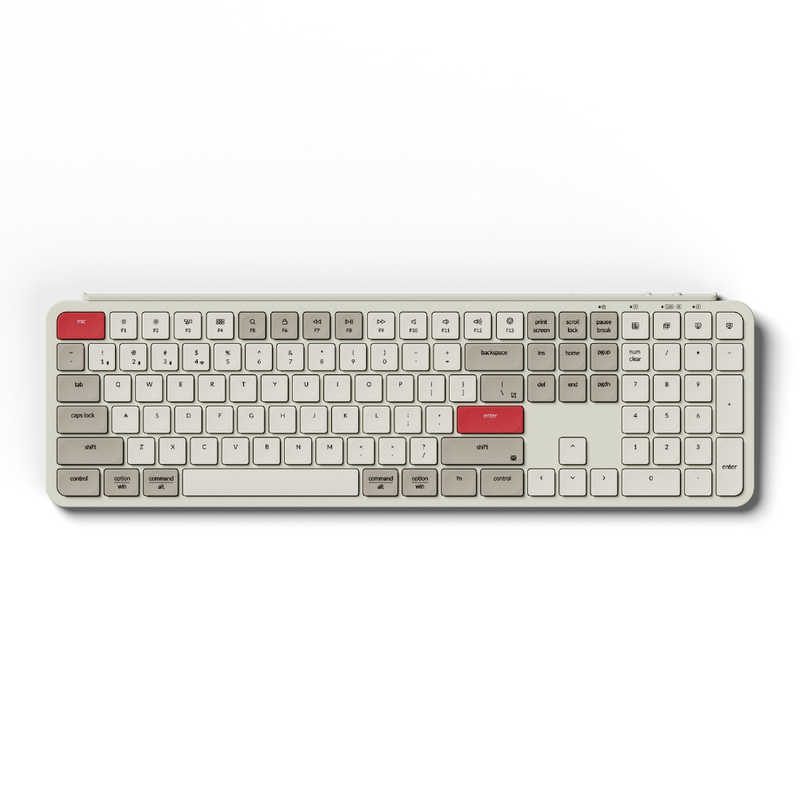 キークロン　キーボード B6 Pro レトロレッド　B6P-K13-US