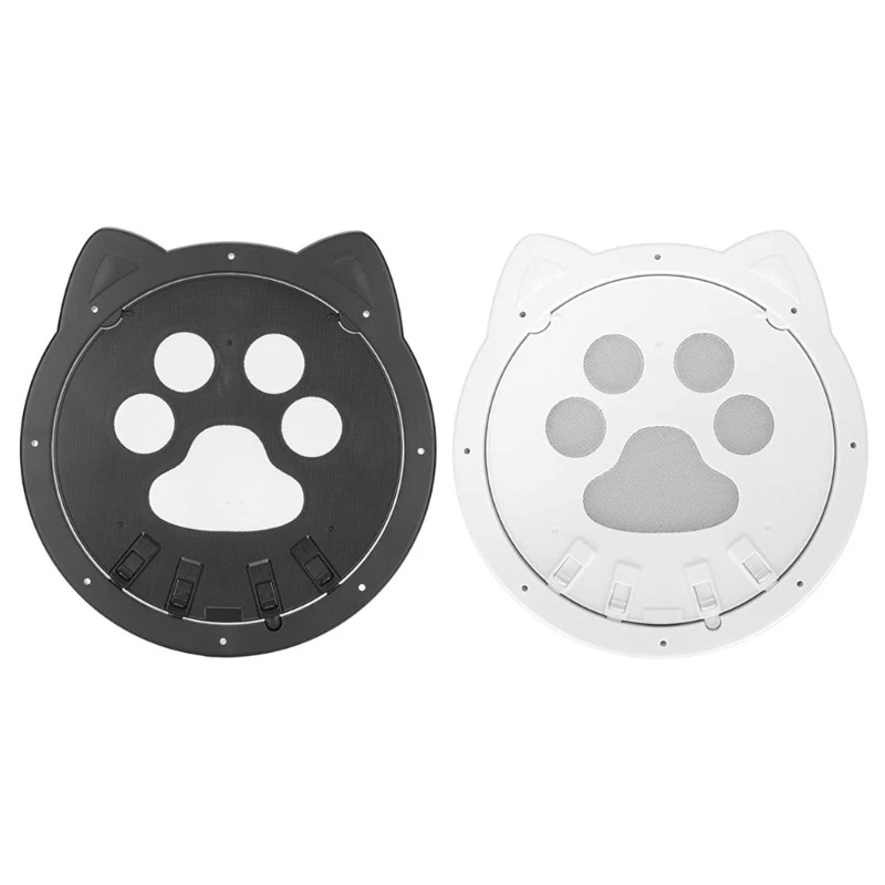 ペット用スクリーンドア,ロック可能な猫のドア,既存のドア用