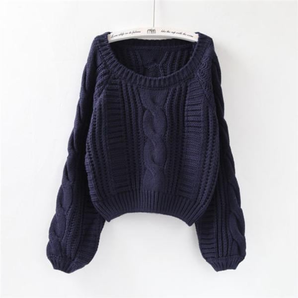 セーター カットソー トップス 長袖 ニット 無地 ケーブル編み ニットセーター ニットソー レディース 可愛い オフィス カジュアル 秋 春 4,774円