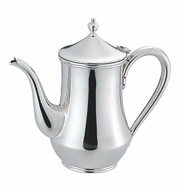 野崎製作所 ES 18-8ダイヤ型コーヒーポット 5人用 750cc