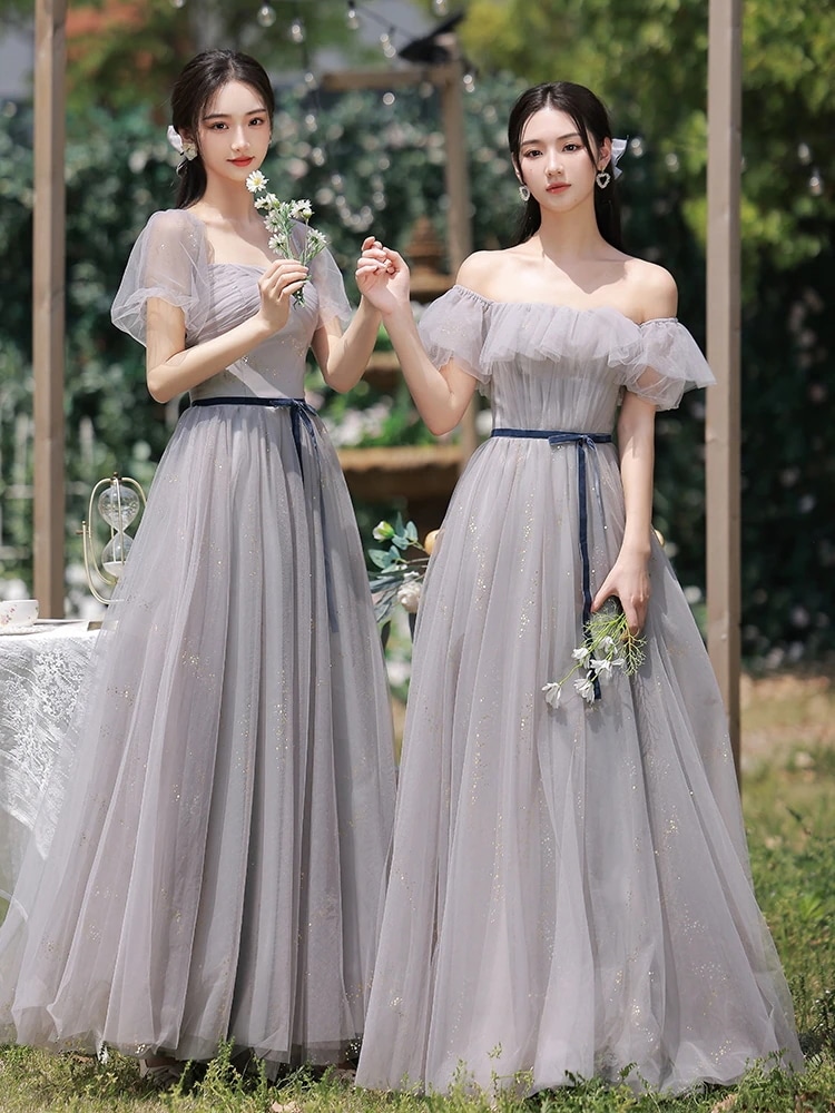 パーティードレス ウエディングドレス 二次会 花嫁 Aライン ロングドレス チュール結婚式 演奏会 お呼ばれ 新年会 卒業式 成人式 お呼ばれ レース フォーマル