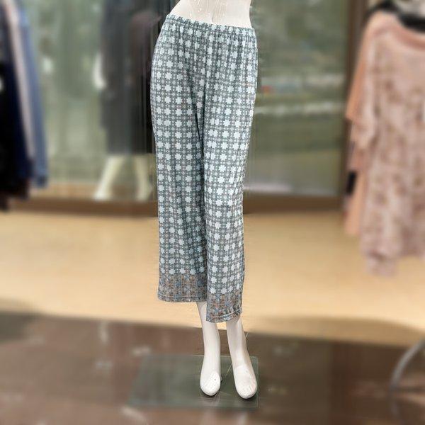 ポリスパン幾何学模様イージーウェア下衣 (WPA379WP)_s