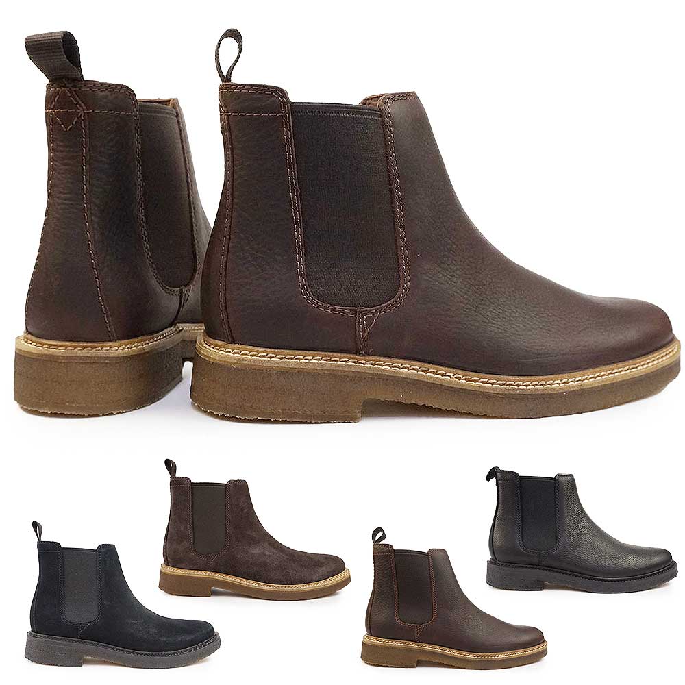 クラークデール イージー チェルシーブーツ サイドゴアブーツ メンズ