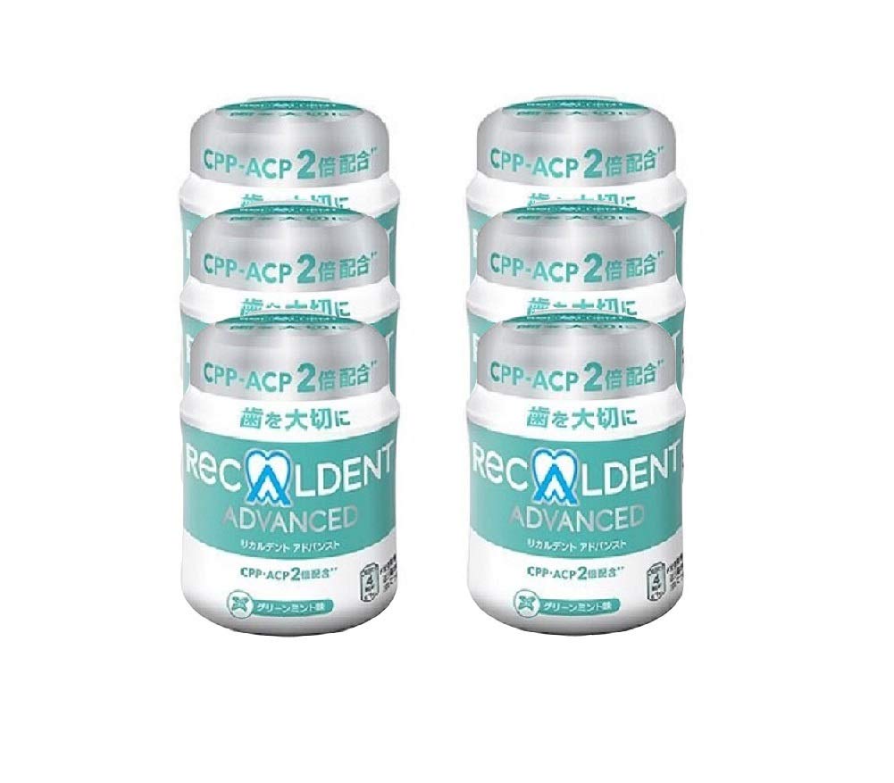 モンデリーズ・ジャパン株式会社 歯科医院専用 リカルデント 粒ガム ボトルタイプ 140ｇ 6本セット グリーンミント味 6,288円