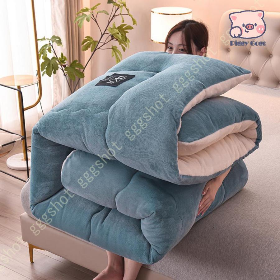 かけ毛布 ふわもこ 羽毛布団ように暖かい 肌掛け毛布 はだかけ毛布 コンフォーター ソフトタッチ ブランケット 加重 冬 あったかい 秋冬用掛け毛布
