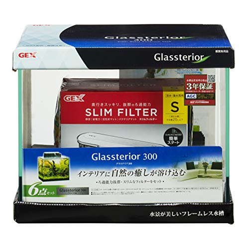 ジェックス グラステリア300 6点セット フィルター付