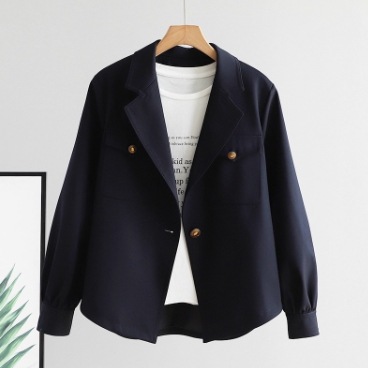 レディース ジャケット ブルゾン アウター 上着 テーラードジャケット 長袖 襟付き スリム ストレート ポケット コンサバ ボタン かわいい 大人可愛い シンプル カジュアル おしゃれ こなれ感
