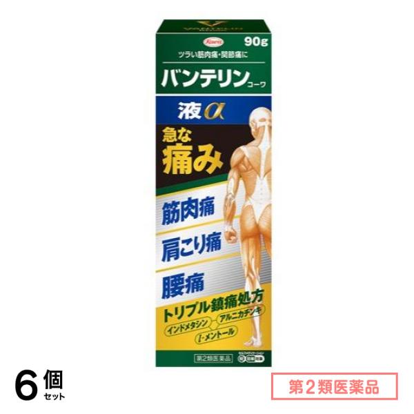 第２類医薬品 コーワ液α 90g 6個セット