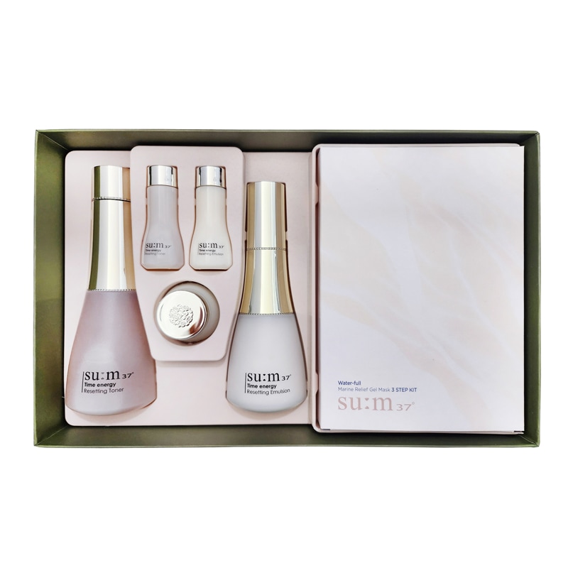 タイムエネルギー2点_3点_スペシャル企画セット A_Bタイプ選択_ウォーターフルジェルマスク