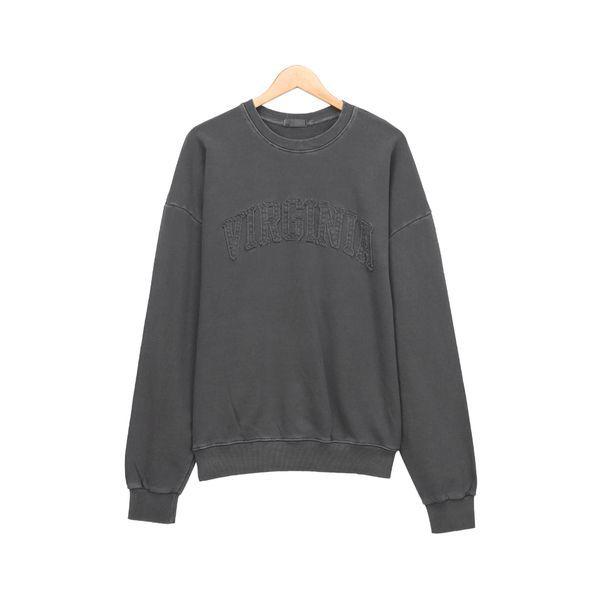 男女兼用 デイリー 長袖Tシャツ ルーズフィット ロゴ 長袖 スウェットシャツ SWV091_P373802906