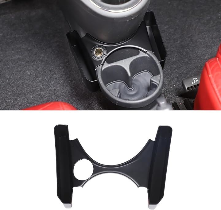 フィアット 500 2007～2015年に専用 車用 コンソールボックス 外付コンソールボックス 収納ボックス 収納トレイ 多機能ボックス 電話トレイ 整理(コンソールボックスの両側) 4,766円