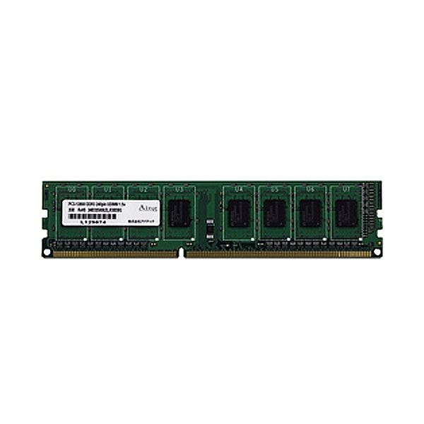 （まとめ）アドテック DDR3 1066MHzPC3-8500 240pin Unbuffered DIMM 2GB2枚組 ADS8500D-2GW 1箱3セット