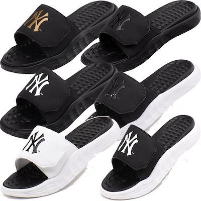 ♦MLB♦スリッパ サンダル ニューヨーク ヤンキース 楽天市場】MLB サンダル スライドサンダル NEW MOUND SLIPPER